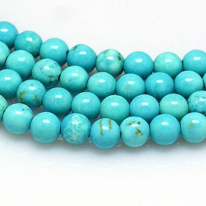 Natural Magnesite Beads Strands US-TURQ-G103-10mm-01-1