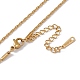 201 Stainless Steel Boston Link Chain Necklace for Men Women US-NJEW-P268-A31-2X5-3