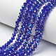 Electroplate Glass Beads Strands US-EGLA-A034-T4mm-I07-1