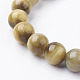 Natural Gold Tiger Eye Beads Strands US-G-C076-10mm-1AA-3