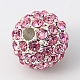 Alloy Rhinestone Beads US-RB-A034-10mm-A27S-2