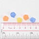 Transparent Frosted Acrylic Beads US-X-PL620-4