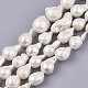 Natural Baroque Pearl Keshi Pearl Beads Strands US-PEAR-Q015-025-1
