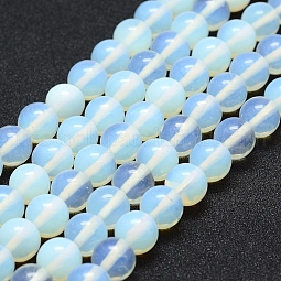 Opalite Beads Strands US-G-P335-18-8mm