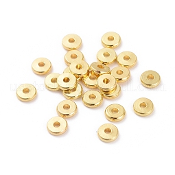 Brass Spacer Beads US-KK-E357-6mm-G