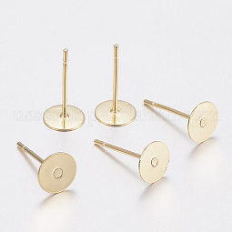 304 Stainless Steel Stud Earring Findings US-STAS-H436-24-3mm