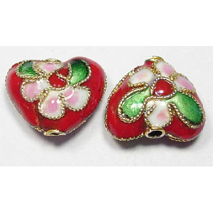 Handmade Cloisonne Beads US-X-CLB052Y-3-1
