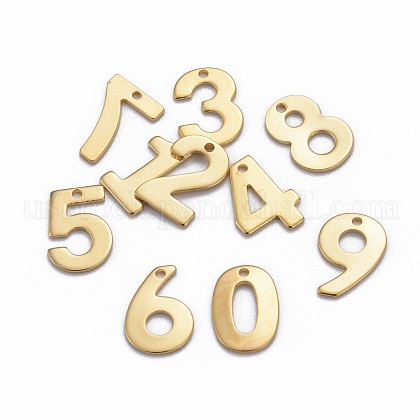 201 Stainless Steel Charms US-STAS-P140-G-1