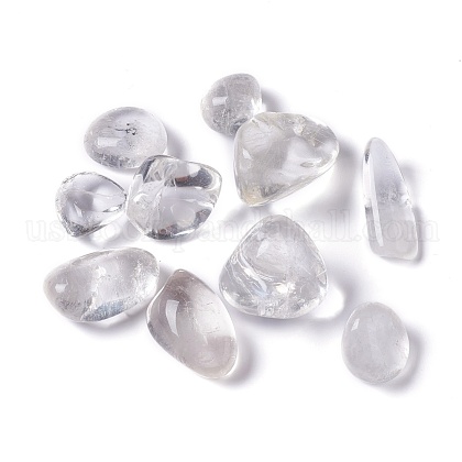 Natural Quartz Crystal Beads US-G-O188-10-1