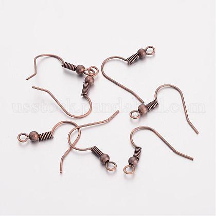Brass Earring Hooks US-EC135Y-NFR-1