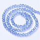 Electroplate Glass Beads Strands US-EGLA-A034-T6mm-B09-2