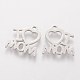 Mother's Day 201 Stainless Steel Charms US-STAS-S105-T121-2