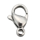 304 Stainless Steel Lobster Claw Clasps US-STAS-AB12-1-2