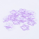 Medium Orchid Transparent Acrylic Flower Beads US-X-TACR-514-5-2
