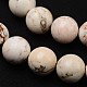 Natural Magnesite Beads Strands&nbsp;US-TURQ-P027-23-8mm-1