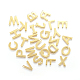 304 Stainless Steel Letter Charms US-STAS-P141-1