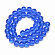 Round Transparent  Glass Beads Strands US-X-GR8mm22Y-2
