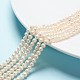 Natural Cultured Freshwater Pearl Beads Strands US-A23WT011-1