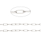 304 Stainless Steel Paperclip Chains US-CHS-F010-01B-P-1