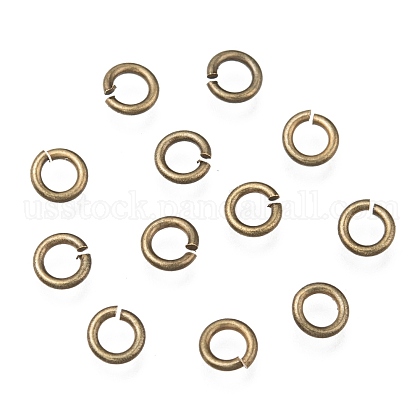 Open Jump Rings Brass Jump Rings US-JRC5MM-AB-1