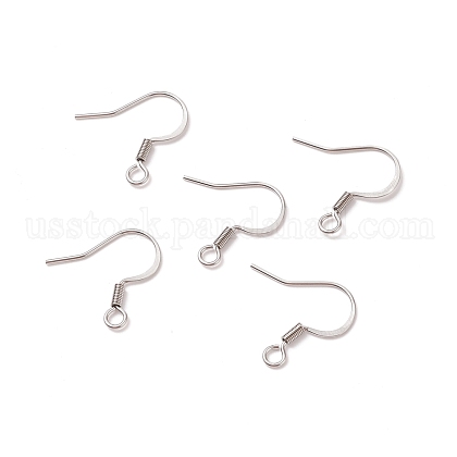 Stainless Steel French Earring Hooks US-STAS-Q041-1-1