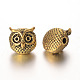 Owl Alloy Beads US-PALLOY-L161-04-2