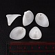 Frosted Acrylic Calla Lily Flower Beads for Chunky Necklace Jewelry US-X-PAF011Y-1-4