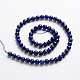 Round Natural Lapis Lazuli Gemstone Bead Strands US-G-J333-05-6mm-2