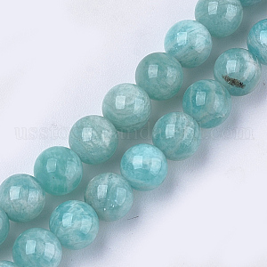 Natural Amazonite Beads Strands US-G-S333-8mm-022