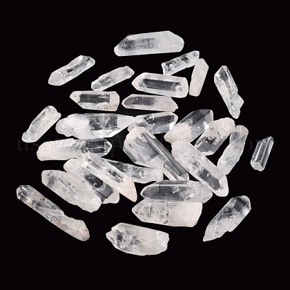 Rough Raw Natural Quartz Crystal Beads US-G-M376-04-1