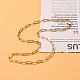 304 Stainless Steel Cable Chain Necklaces US-NJEW-JN03628-02-3