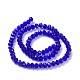 Electroplate Glass Beads Strands US-EGLA-A034-T6mm-L16-2