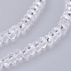 Transparent Glass Beads Strands US-GLAA-R135-2mm-10-3