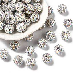 Pave Disco Ball Beads US-RB-A130-10mm-11