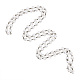 Handmade Glass Pearl Beads Chains US-AJEW-PH00489-02-2