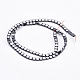 Non-magnetic Synthetic Hematite Beads Strands US-G-P363-10-1