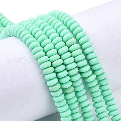 Handmade Polymer Clay Beads Strands US-CLAY-N008-008P-1