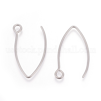304 Stainless Steel Earring Hooks US-X-STAS-L216-03A-P-1