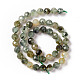 Natural Prehnite Beads Strands US-G-F717-11B-3