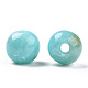 Round Imitation Gemstone Acrylic Beads US-OACR-R029-8mm-06-3