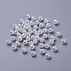 White Chunky Imitation Loose Acrylic Round Spacer Pearl Beads for Kids Jewelry US-X-PACR-5D-1-2