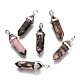 Natural Rhodonite Double Terminated Pointed Pendants US-G-F295-05D-3