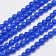 Natural & Dyed Malaysia Jade Bead Strands US-G-A146-8mm-A21-1
