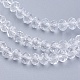 Transparent Glass Beads Strands US-GLAA-R029-4mm-10A-3
