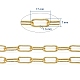 Brass Paperclip Chains US-CHC-G007-01G-4