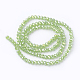 Electroplate Glass Beads Strands US-GLAA-F001-4x3mm-MAB-2