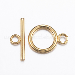 304 Stainless Steel Toggle Clasps US-STAS-H380-04G