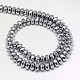 Electroplate Non-magnetic Synthetic Hematite Beads Strands US-G-J160-E-01-2