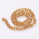 Electroplate Glass Beads Strands US-GR8MMY-12AB-2