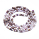 Electroplate Glass Beads Strands US-EGLA-S192-001A-B01-2